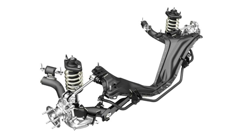 Задняя Независимая подвеска на двойных поперечных рычагах